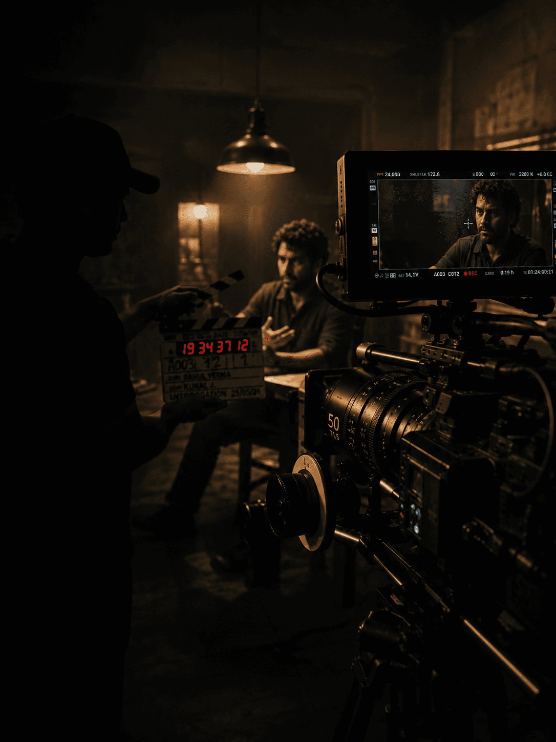 Cinematic production set mobile
